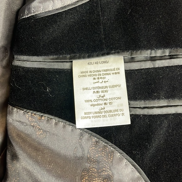 BAR III Velvet Slim-Fit Sport Coat - Picture 11 of 13